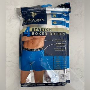 New US POLO 4 pack boxer briefs